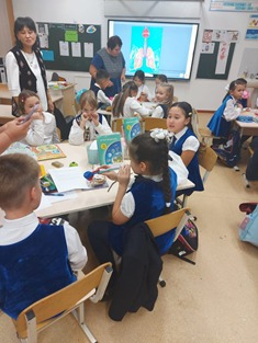 «Біздің ағзамыздың ішкі құрылысы»